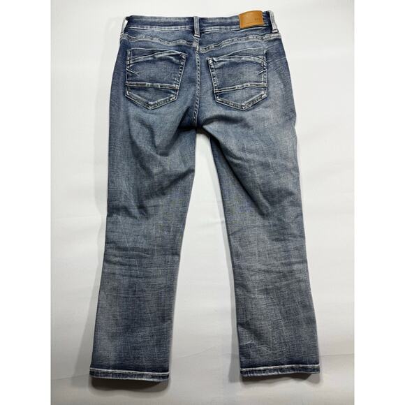 BKE Buckle Women's Stella Low Rise Slim Fit Capri Denim Jeans - Sz 27 (29x24.5) - Picture 2 of 6